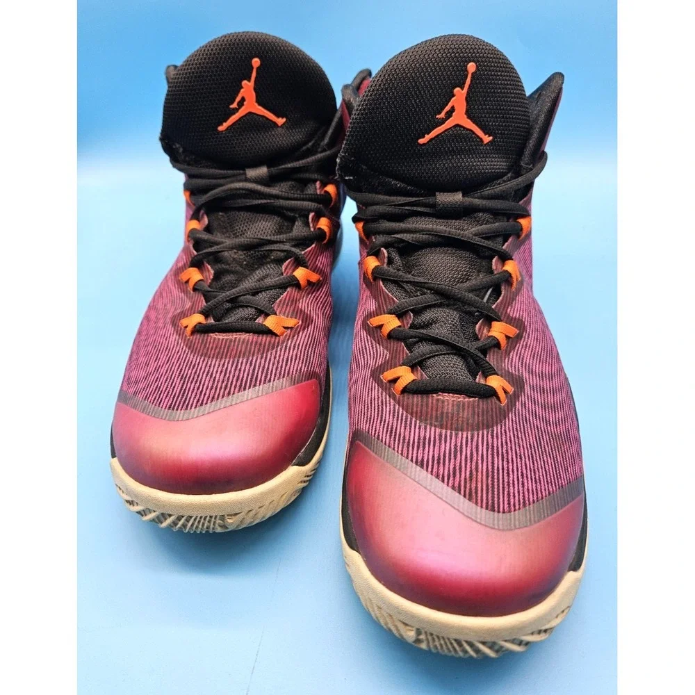 Nike‎ Air Jordan Super Fly 3 Size 12 Fusion Pink  Shoes Flight Plate